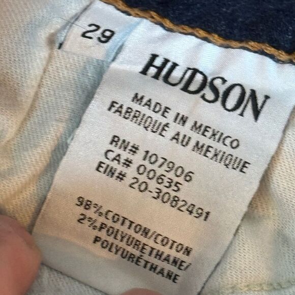 Hudson Jeans Vintage Holly High Waist Crop Jeans Sz 29 - Picture 11 of 13